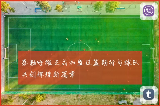 泰勒哈维正式加盟辽篮期待与球队共创辉煌新篇章